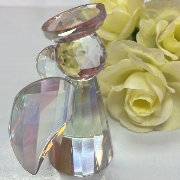 💎CRYSTAL ANGEL 4.5” TALL SPARKLING & BEAUTIFUL 💎 - Picture 3 of 8